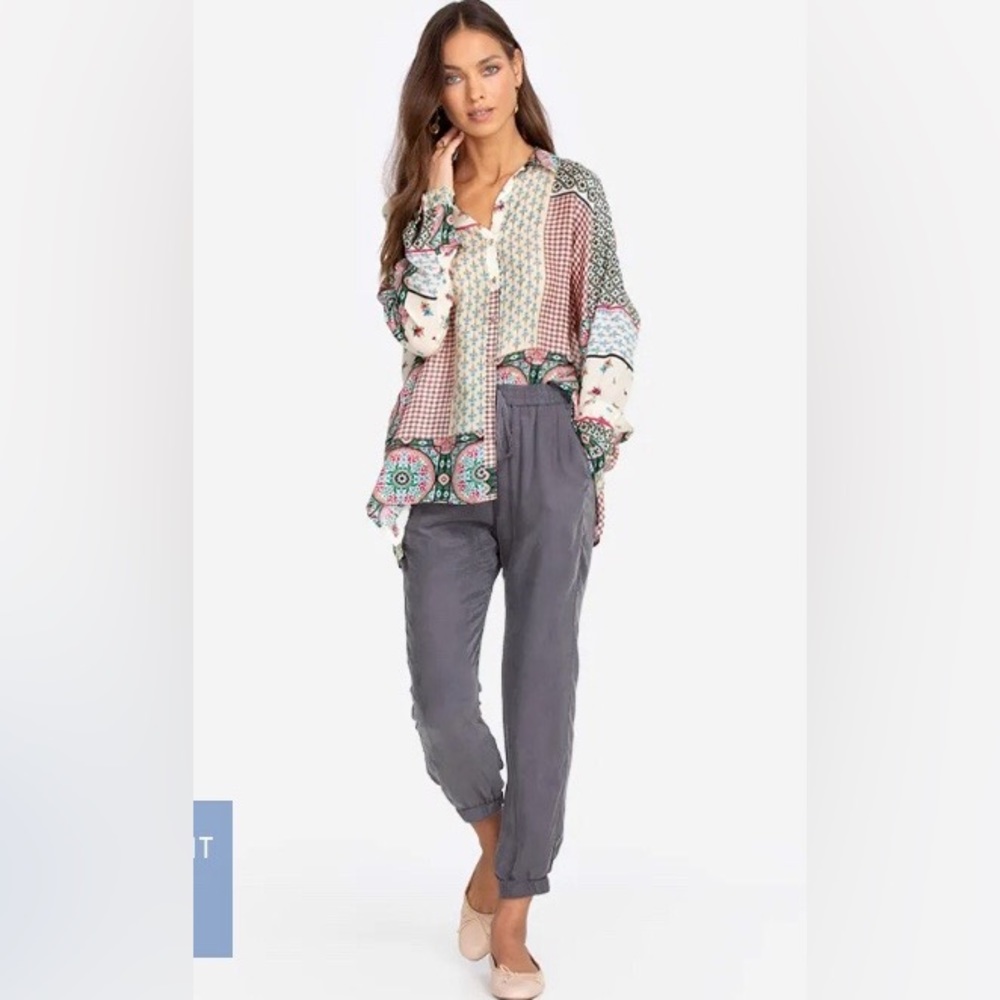 Johnny Was Alice Jogger, Cloudburst (Gray) size XL